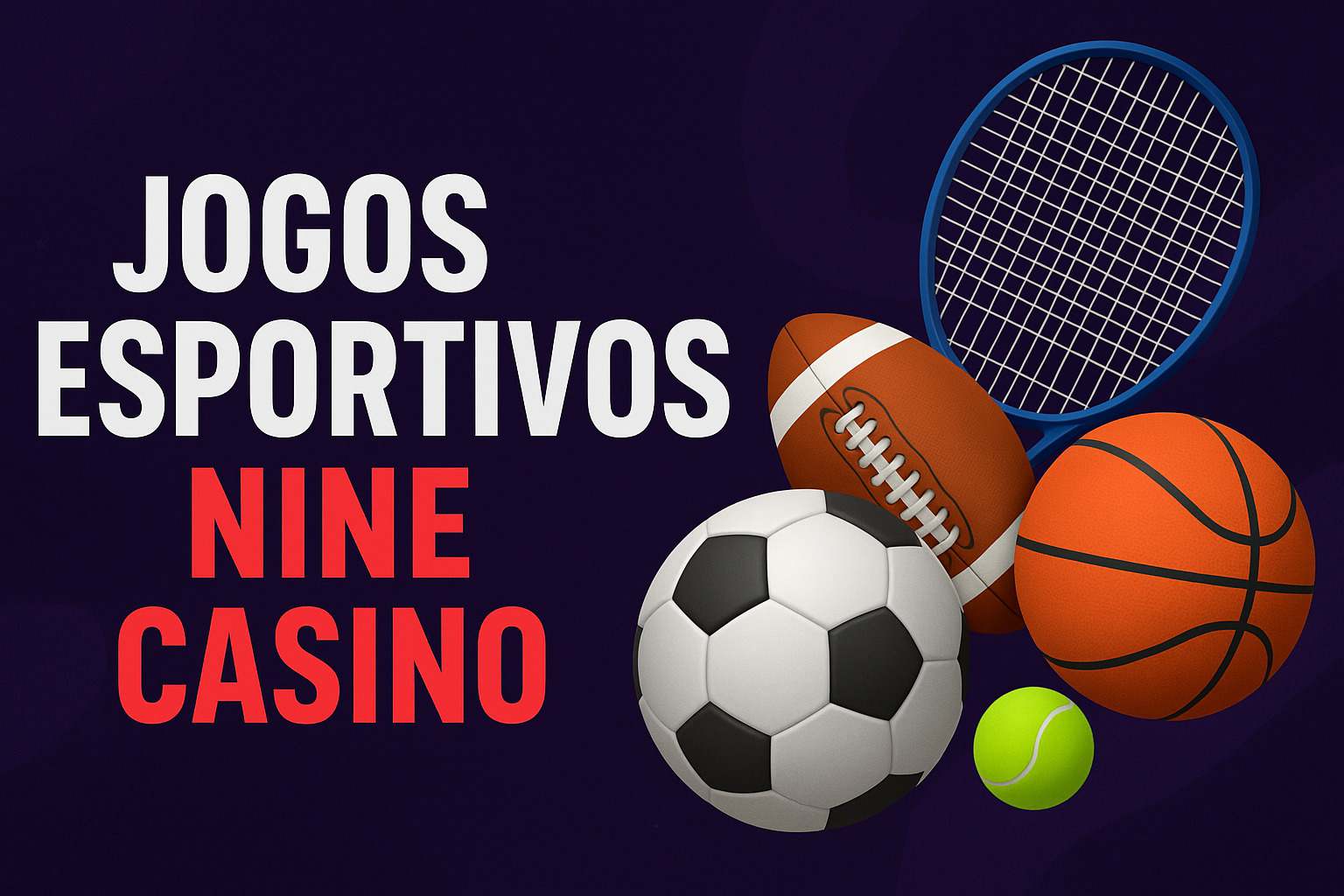 Aposte em apostas esportivas no cassino online NINE CASINO