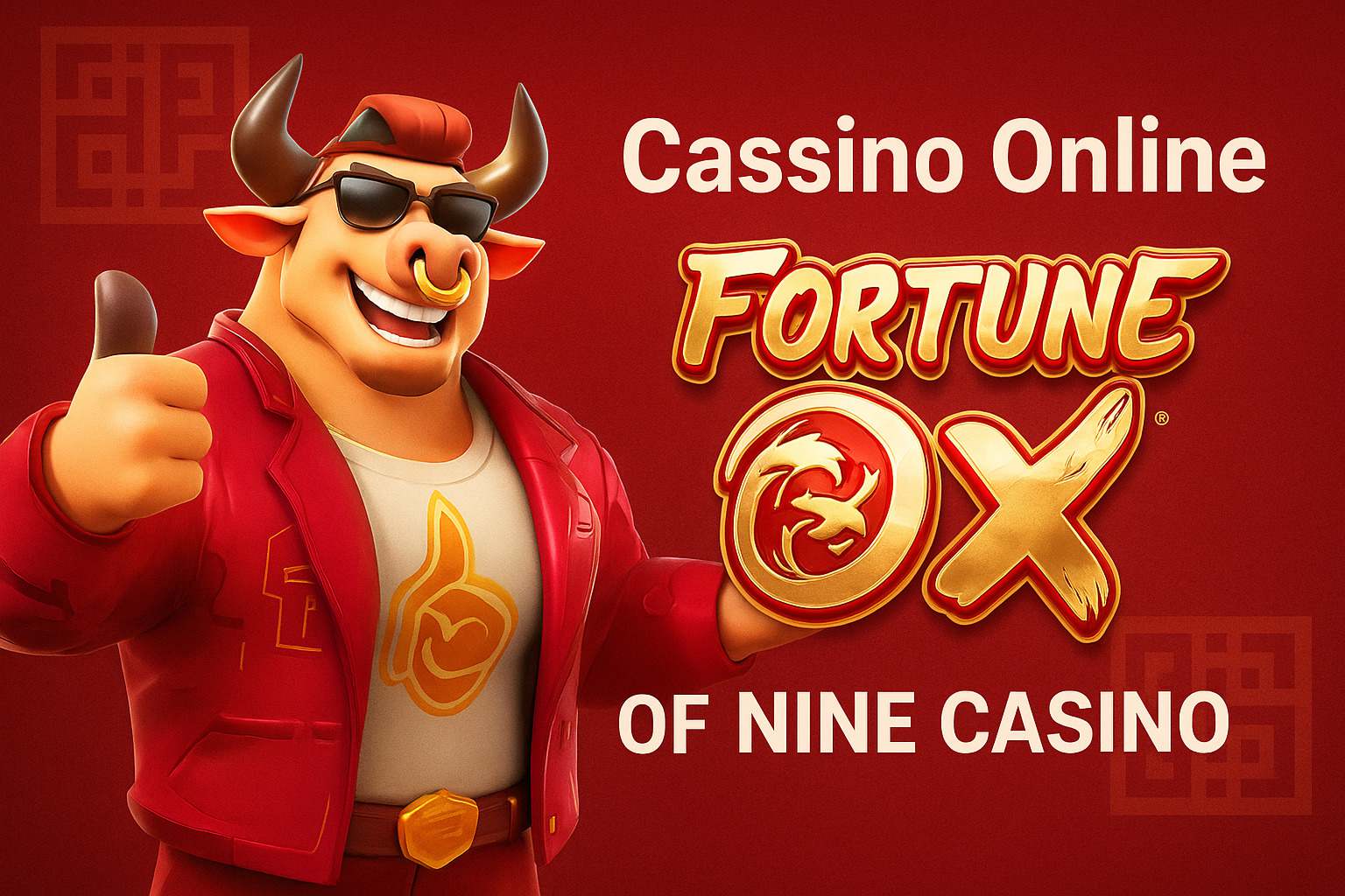 Fortune Ox no NINE CASINO - Aposte Agora e Reivindique Seus Ganhos