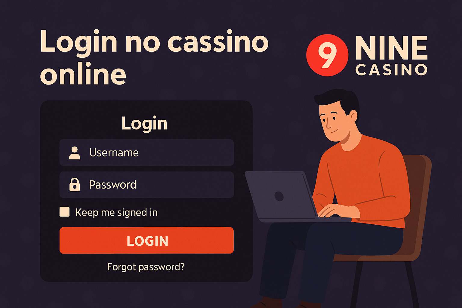 Login no Cassino NINE CASINO