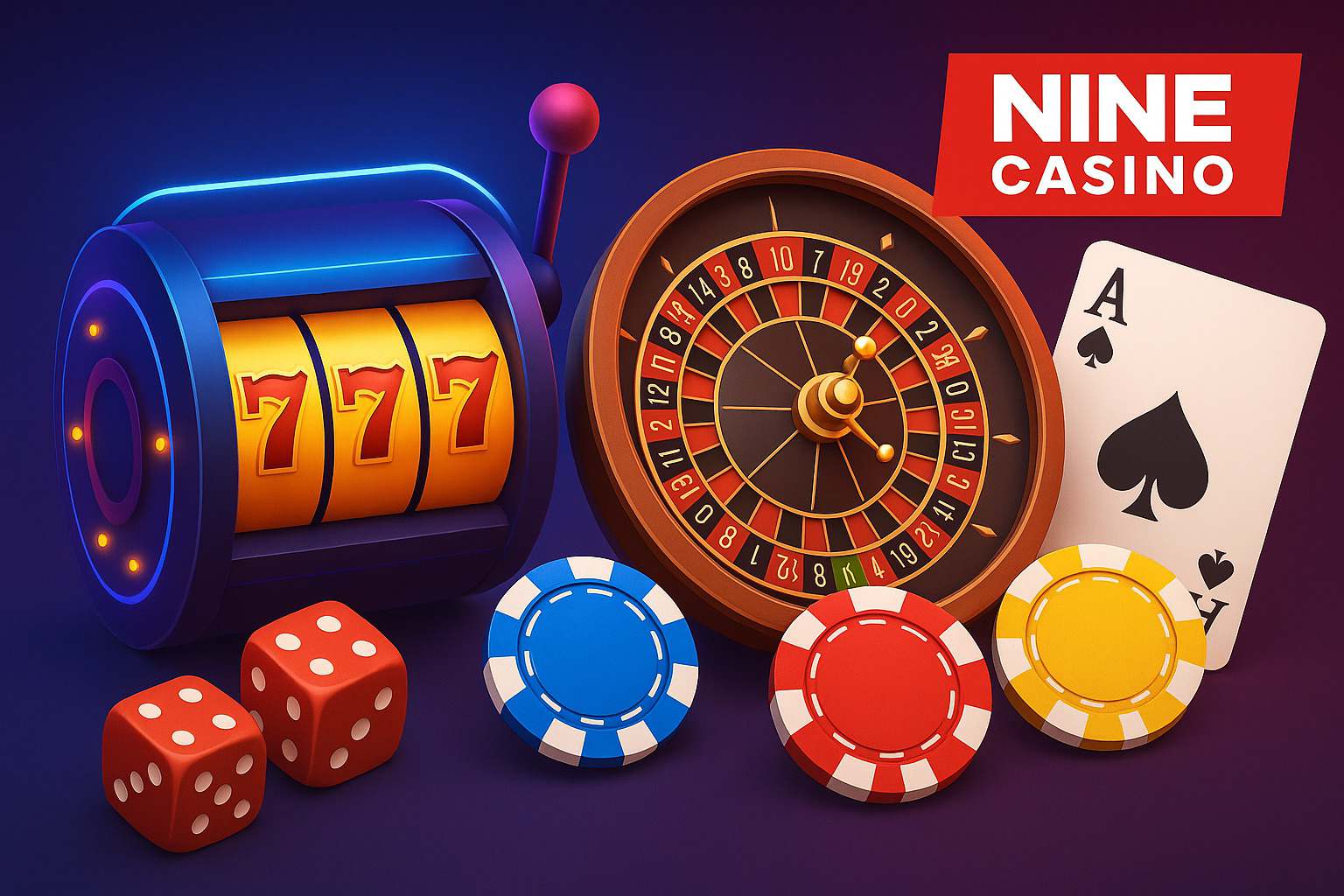 Jogos de cassino online inovadores e emocionantes na NINE CASINO