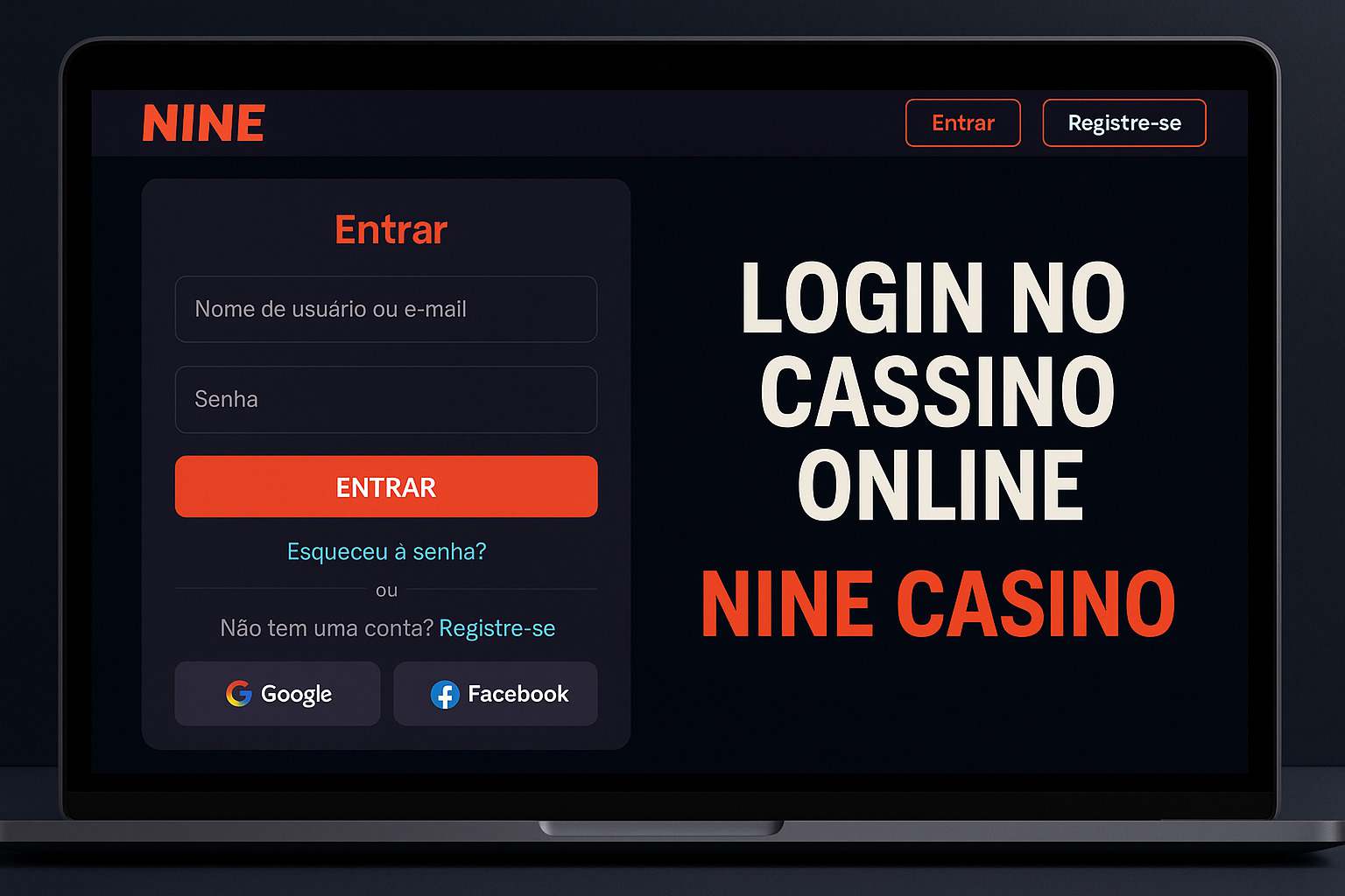 Não Perca tempo, o rRgistro na site NINE CASINO